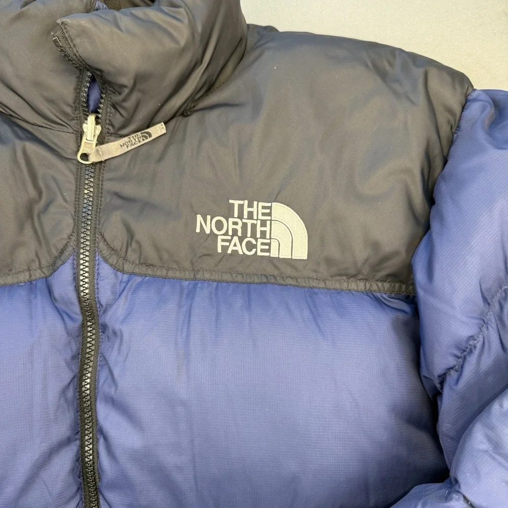 The North Face 1996 Retro Nuptse 700‎ Down Puffer Jacket Navy Blue Black Men's M